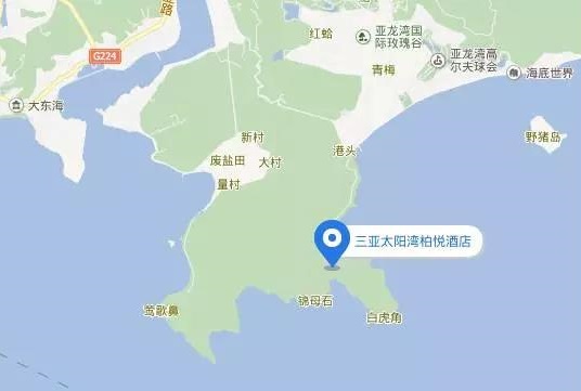 太阳湾（别墅）交通图