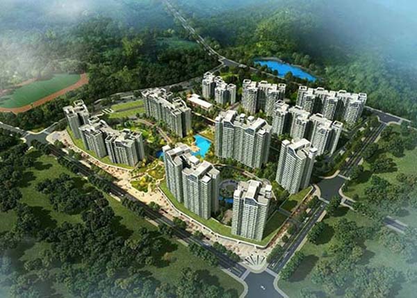 双大山湖湾效果图