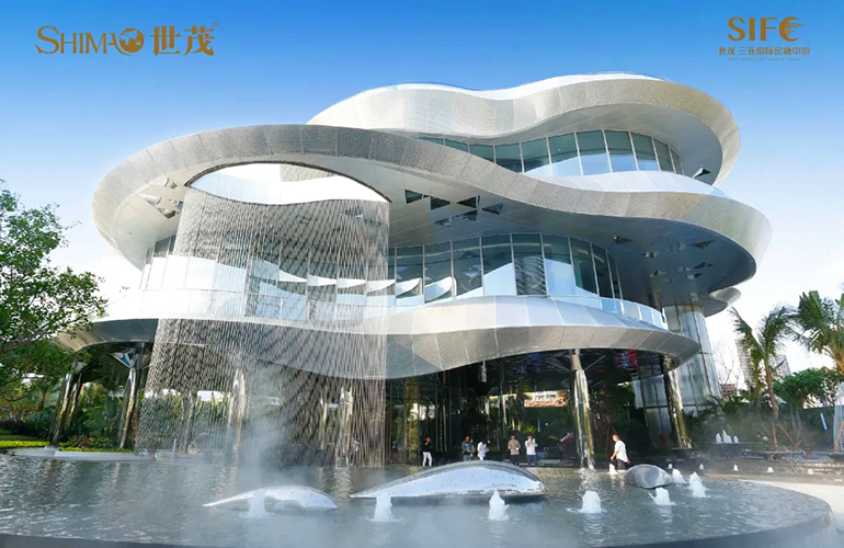 世茂三亚国际金融中心效果图