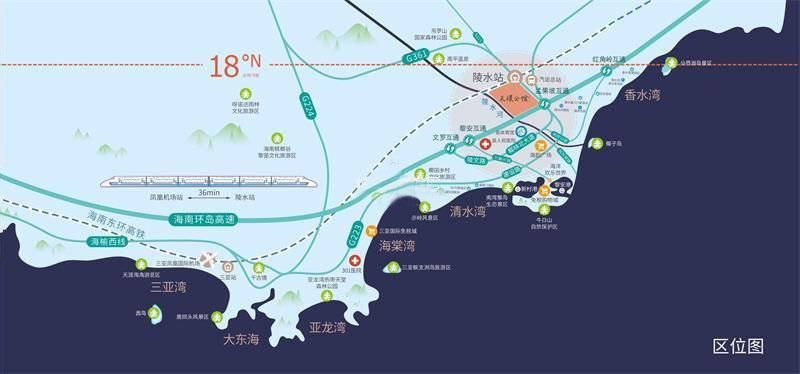 天璞公馆交通图